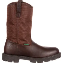 Men's Brown Georgia Boot Homeland Waterproof Wellington Work Boot Size 9(Wide) -Cross country GUEST fdba8bb8 41ff 4b03 a55a 7054d7474ecc 1
